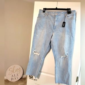 Express Mom Jeans Super High Rise 16